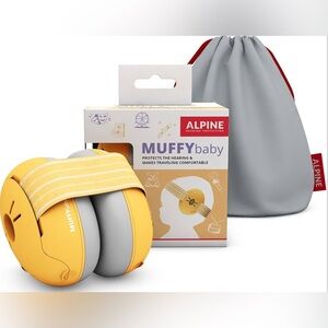 Alpine Muffy Baby Hearing Protection – Yellow | NEW